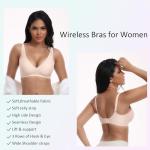 Curvera Jelly Bra: Wire-Free Push-Up Comfort