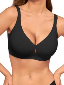 LUCKMEEY Wireless Push Up Full Coverage Bra