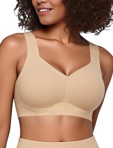 Easybunny Wireless Minimizer Bra for Women XL