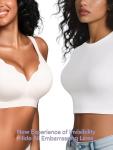 Cuteio Wireless Seamless Bra for Everyday Comfort