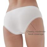 Organic Cotton Hipster Panties, Cheeky 2 Pack