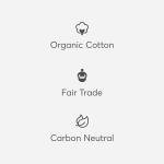 Organic Cotton Hipster Panties, Cheeky 2 Pack