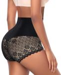 High Waist Tummy Control Lace Shapewear Panties
