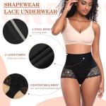 High Waist Tummy Control Lace Shapewear Panties