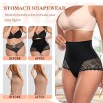 High Waist Tummy Control Lace Shapewear Panties