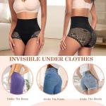 High Waist Tummy Control Lace Shapewear Panties