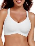 Gailife Wireless Seamless Push-Up Bra - White