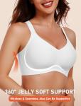 Gailife Wireless Seamless Push-Up Bra - White