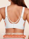 Gailife Wireless Seamless Push-Up Bra - White