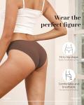 Seamless No Show Hipster Panties Multipack (5 Pack)