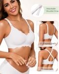 Guhaha Wireless Comfort Push Up Seamless Bra