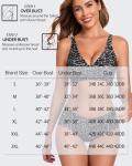 Gailife No Underwire Deep V Push Up Bra, XL