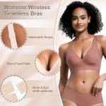 Comfy Jelly Wireless Push-Up Bra for Women