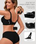 LXOXL Wireless Seamless Push-Up Bra for Women