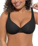 FeelinGirl Full Coverage Seamless Push-Up Bra