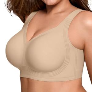 Supportive Wireless Push-Up Bra for Women