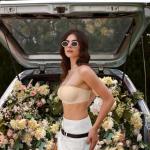 Beige Strapless Push-Up Bandeau Bra for Women