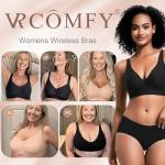 Comfy Jelly Wireless Push-Up Bra for Women