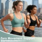 High Support Adjustable Sports Bras for Women - 3 Pack