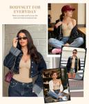 Slimming Bodysuit with Tummy Control, Beige