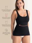 Shapermint Black Tummy Control Compression Cami