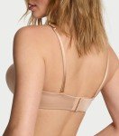 Victoria's Secret Very Sexy Bombshell Strapless Push Up Bra, Adds 2 Cups, Bras for Women, Praline, 36D