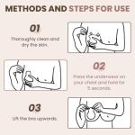 Sticky Push-Up Backless Bra with Silicone Nipple Covers