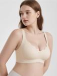 Gailife Seamless Scalloped Wireless Push-Up Bra