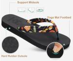 Cozy Arch Support Flip Flops for Women