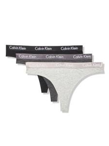 Calvin Klein Cotton Thong Panty Multipack, 3 Pack