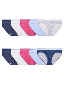 Fruit of the Loom Women's Tag-Free Hipster Panties