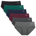 Benirap Women's Soft Cotton Hipster Panties Pack
