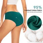 Benirap Women's Soft Cotton Hipster Panties Pack
