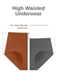 Silky Seamless High-Waisted Briefs 6-Pack
