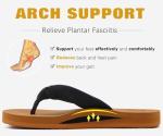Comfortable Arch Support Flip Flops for Women