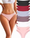 12 Pack Cute Cotton Low Rise Bikini Panties