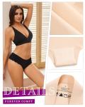 6 Pack Low Rise Seamless Cheeky Bikini Panties