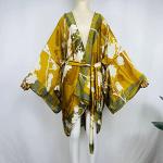 Sexy Boho Long Sleeve Beach Cover-Up Kimono