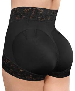 SHAPELLX Women's Tummy Control Lace Briefs