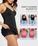 SHAPELLX Women's Tummy Control Lace Briefs