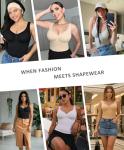 FeelinGirl Women's V Neck Shapewear Tank Top