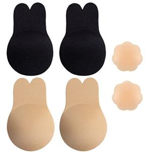 Invisible Sticky Push-Up Bra with Nipple Covers