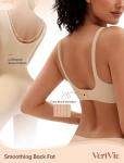 Vertvie Women's Seamless Wireless Push-Up Bra