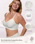 Fairy Wireless Comfort Bra - Seamless Push Up T-Shirt 36B