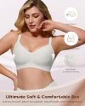 Fairy Wireless Comfort Bra - Seamless Push Up T-Shirt 36B