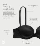 Victoria's Secret Very Sexy Strapless Push Up Bra, Bras for Women, Praline, 38D