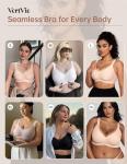 Vertvie Seamless Wireless Push-Up Bra for Women
