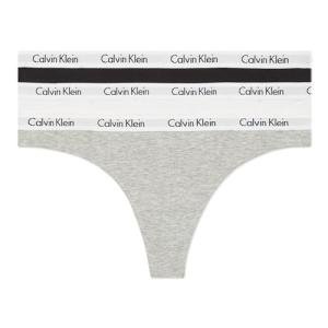 Calvin Klein Women's 3 Pack Thong Panties