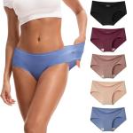 INNERSY Women's Soft No Show Modal Underwear 5-Pack