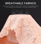 RHYFF Women's Soft Cotton Lace Hipster Panties 5-Pack